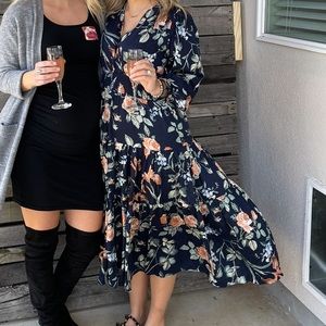 Floral Midi Dress